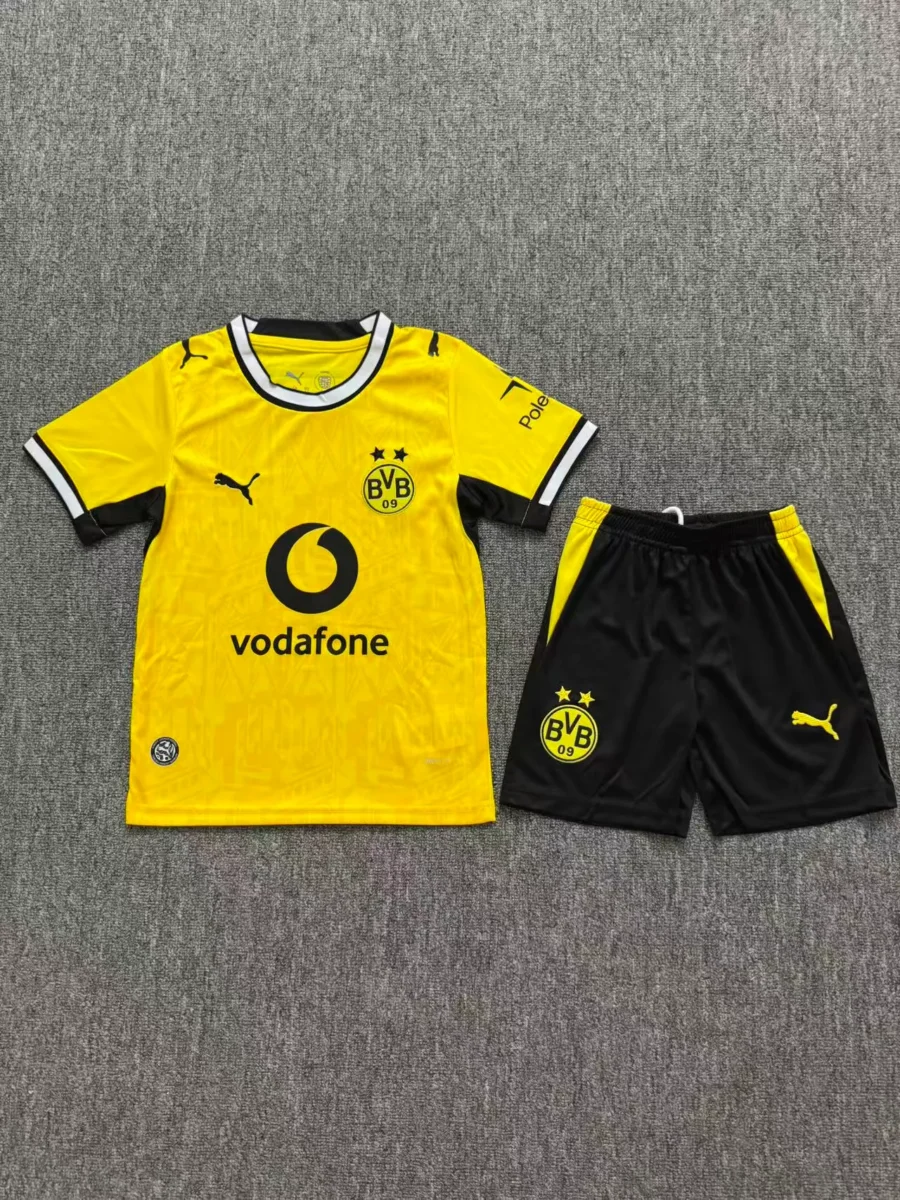 2026/2027 Kids Size Dortmund Home Football Shirt 1:1 Thai Quality