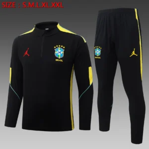 2026/2027 Brazil Half zipper Training Suit Set