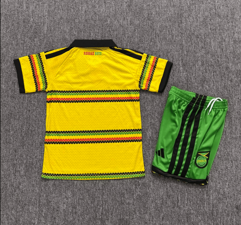 2026/2027 Kids Jamaica Home Football Shirt 1:1 Thai Quality - Image 2