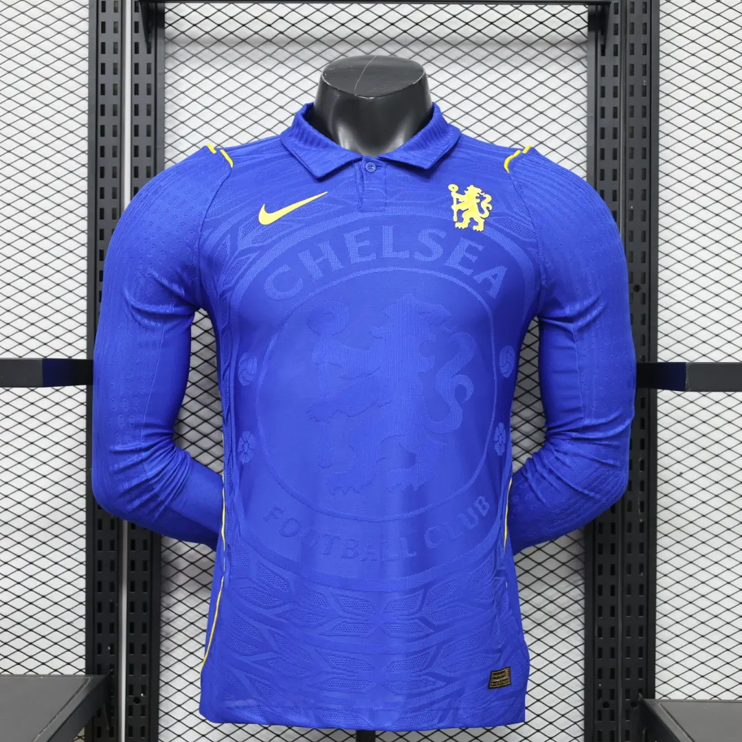 2026/2027 Player Long Sleeve Chelsea Home Football Shirt 1:1 Thai Quality