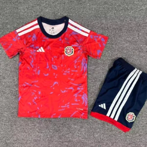 2026/2027 Kids Costa Rica Home Football Shirt 1:1 Thai Quality