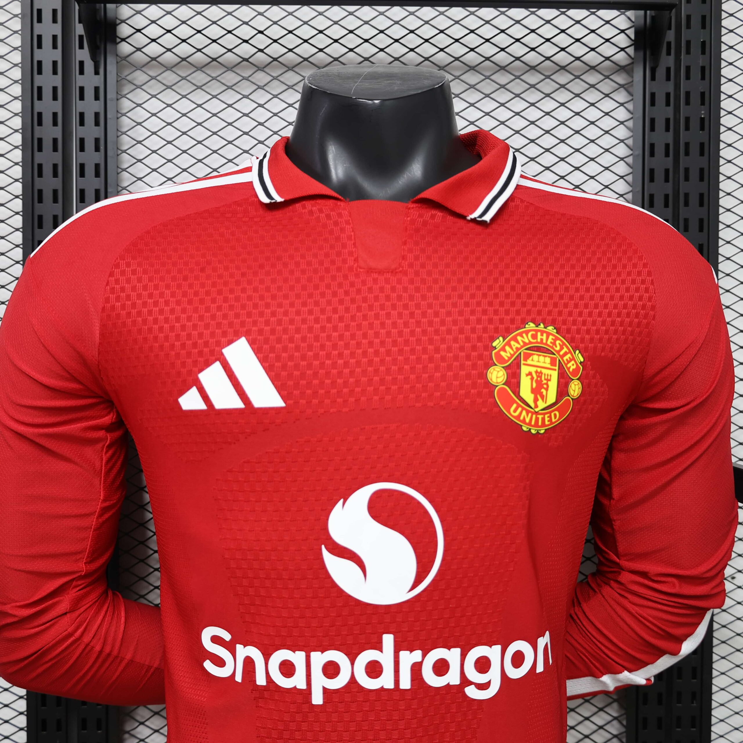 2026/2027 Player Long Sleeve Manchester United Home Football Shirt 1:1 Thai Quality - Image 3