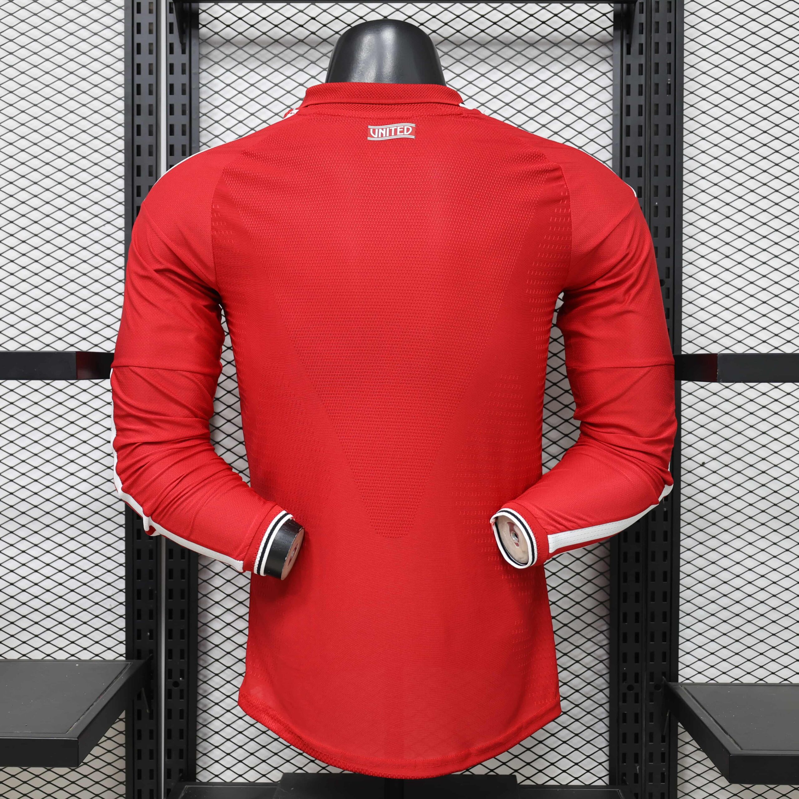 2026/2027 Player Long Sleeve Manchester United Home Football Shirt 1:1 Thai Quality - Image 2