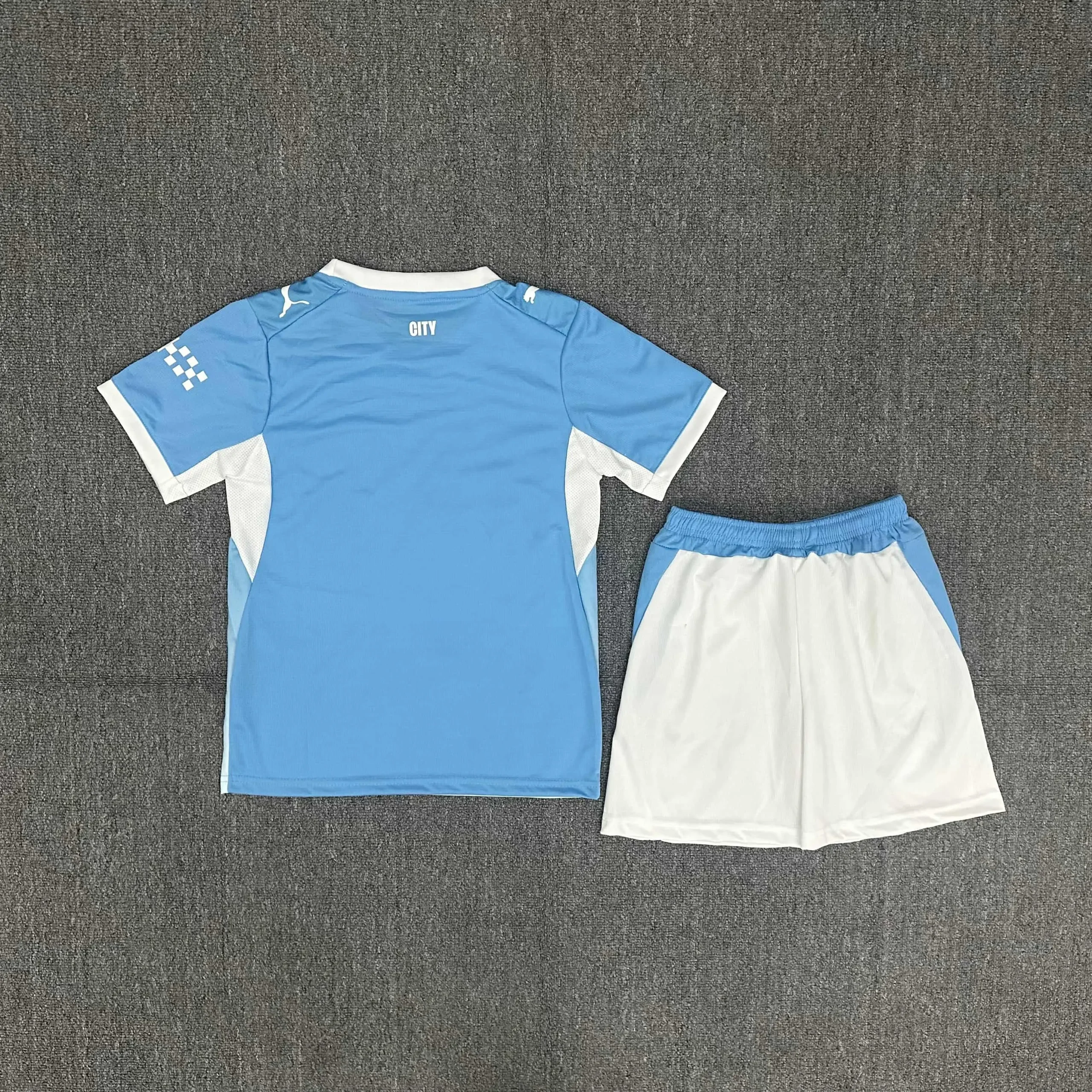 2026/2027 Kids Size Manchester City Home Football Shirt - Image 2