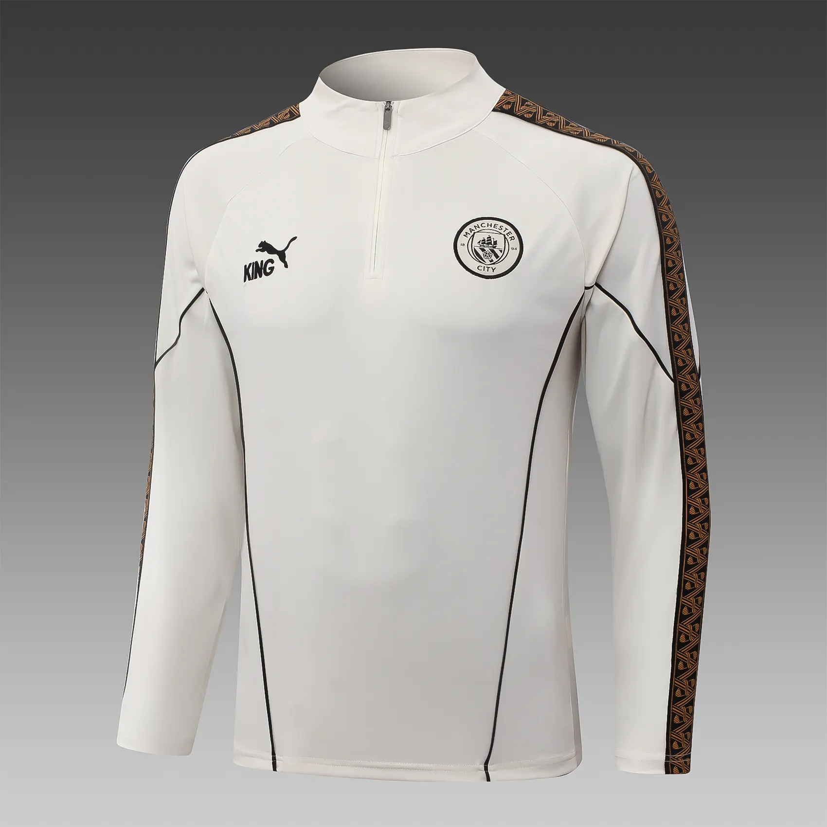 2026/2027 Manchester City Half-Pull Training Suit Football Shirt 1:1 Thai Quality Set - Image 3
