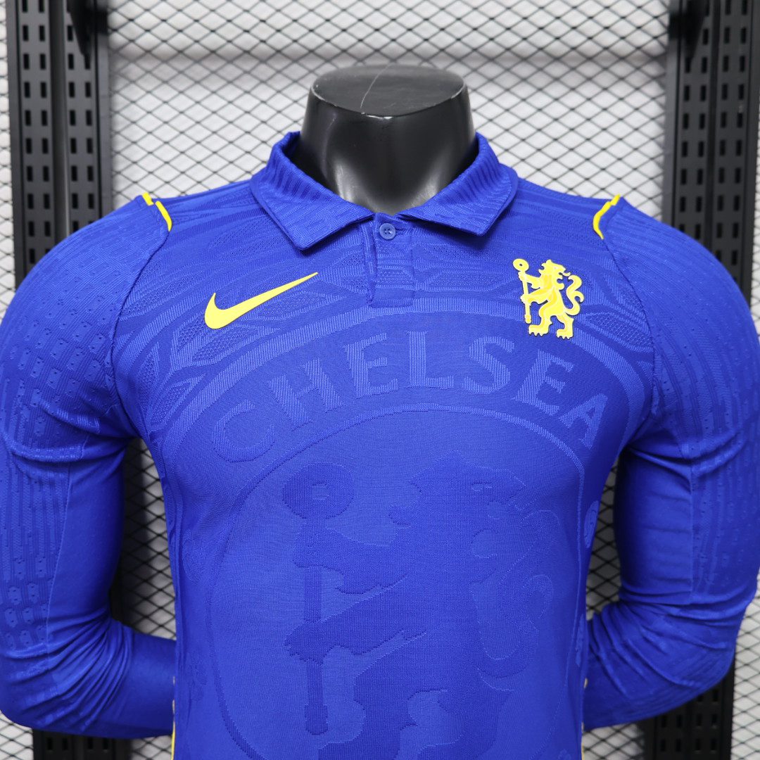 2026/2027 Player Long Sleeve Chelsea Home Football Shirt 1:1 Thai Quality - Image 3