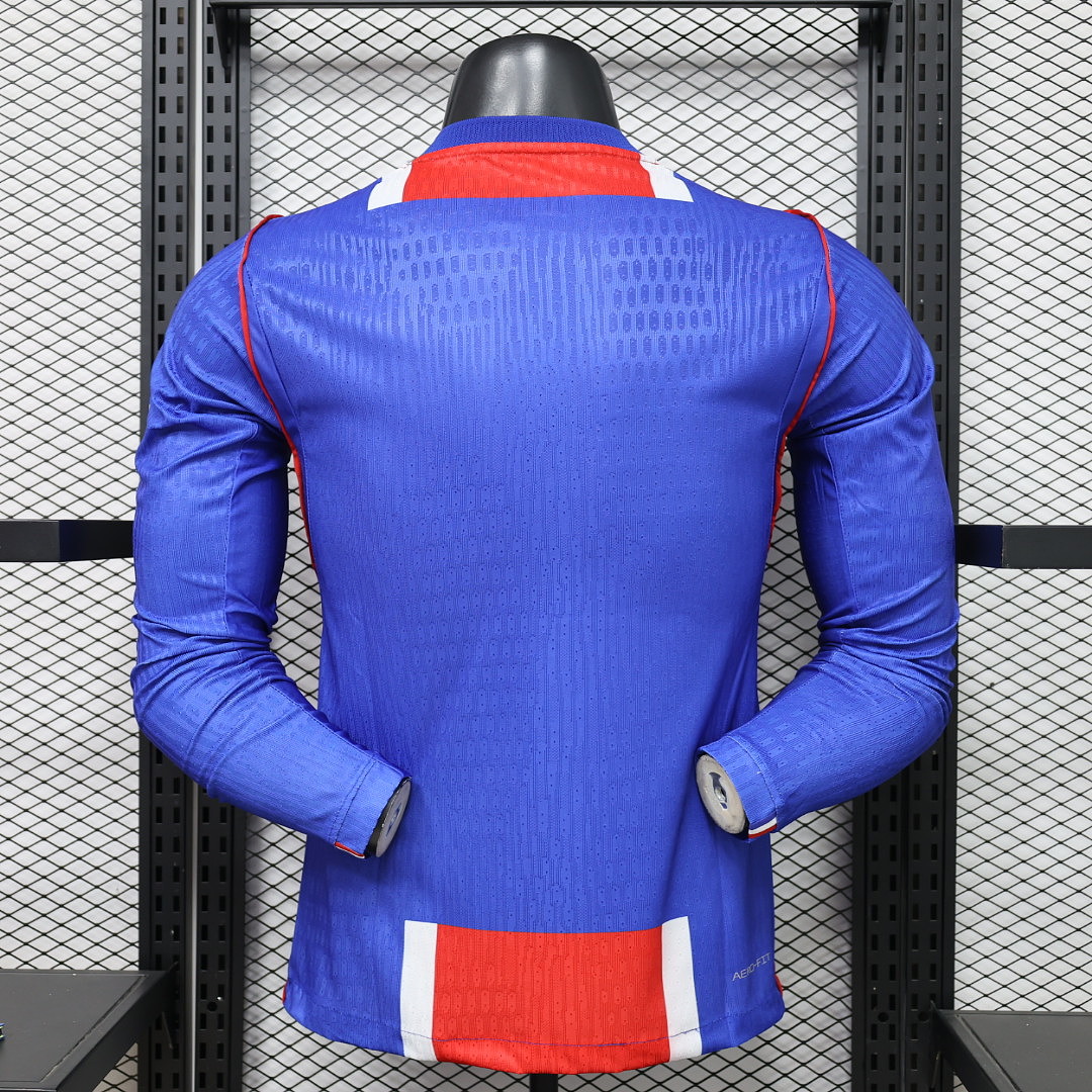 2026/2027 Player Long sleeve PSG Paris Saint Germain Home Soccer Jersey 1:1 Thai Quality - Image 2