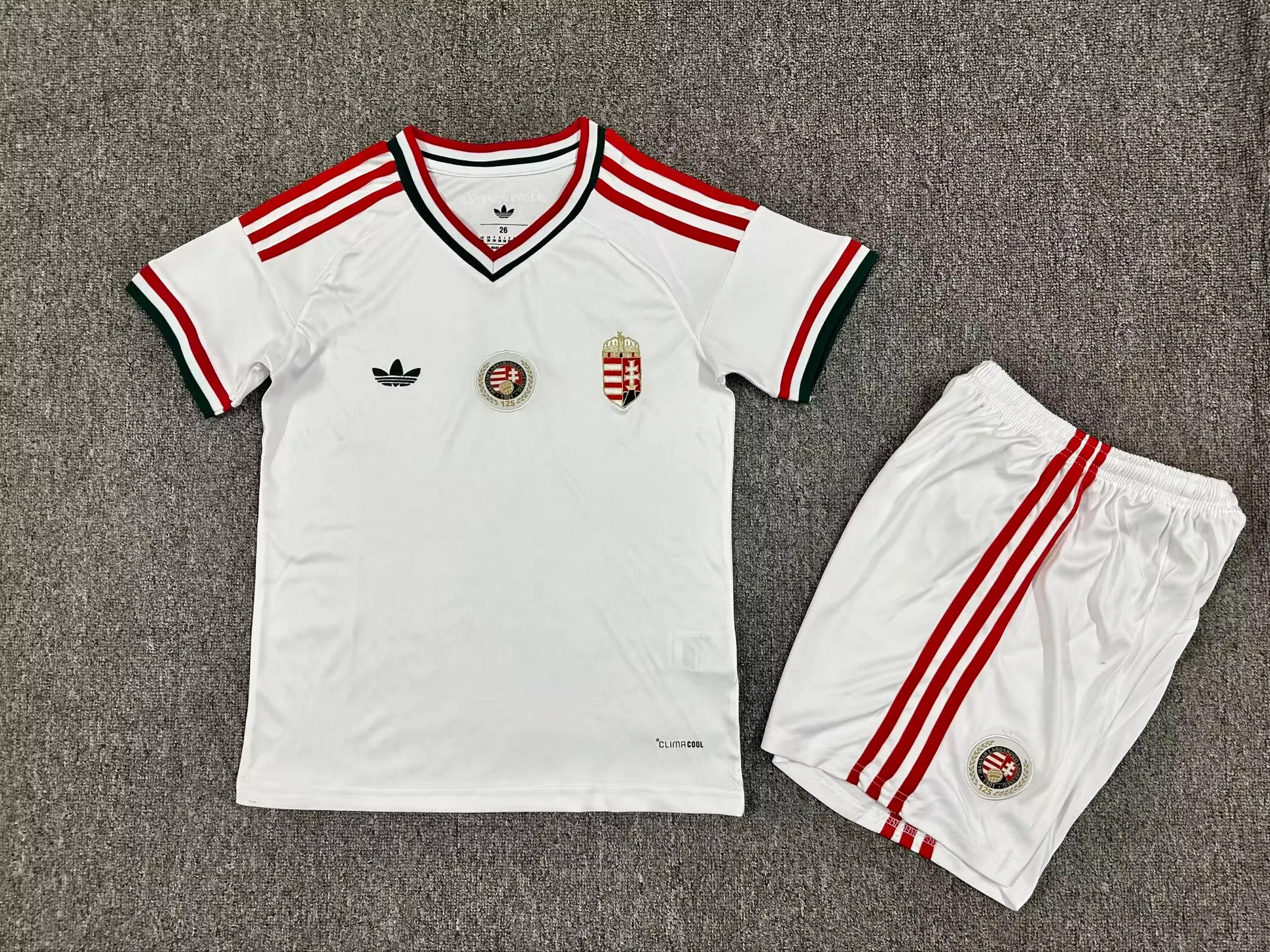2026/2027 Kids Hungary Away Football Shirt 1:1 Thai Quality