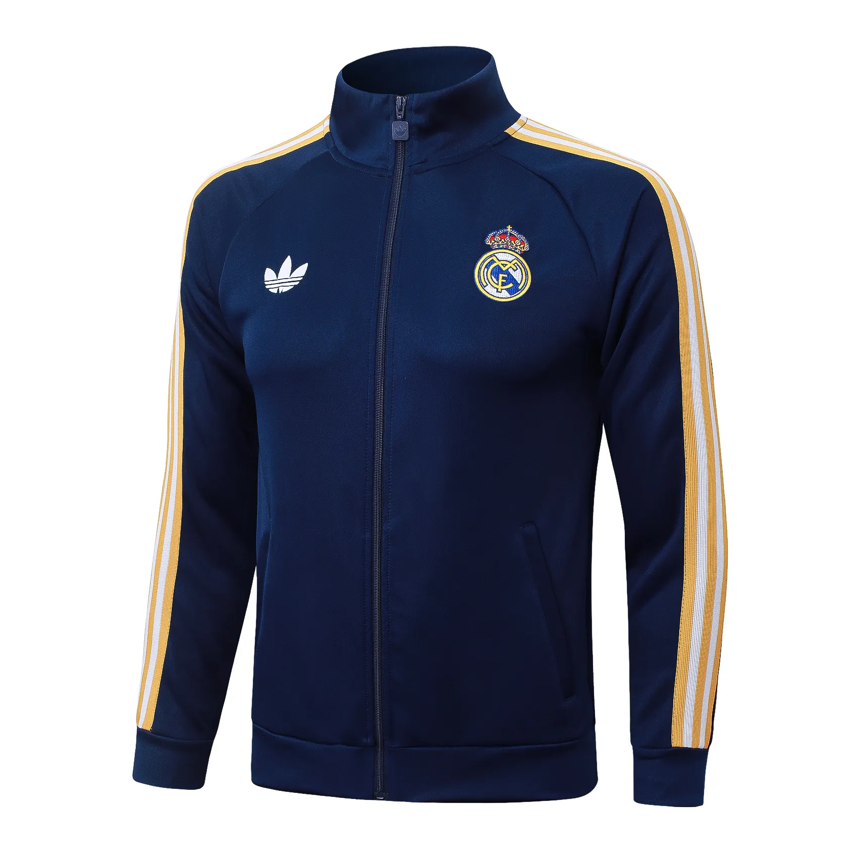 2026/2027 Real Madrid Long Zipped Jacket Training Suit Jersey - Image 3