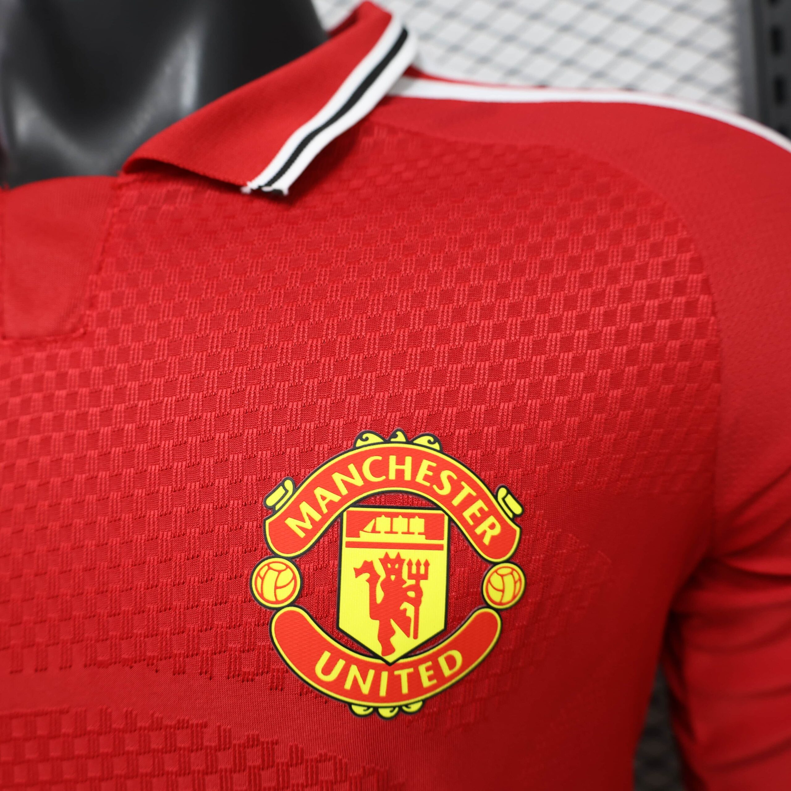 2026/2027 Player Long Sleeve Manchester United Home Football Shirt 1:1 Thai Quality - Image 4