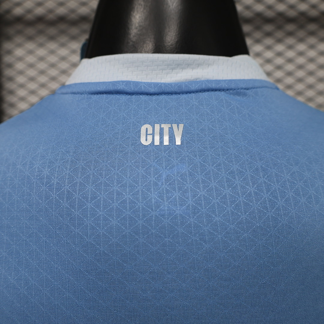2026/2027 Player Long Sleeve Manchester City Home Football shirt 1:1 Thai Quality - Image 6