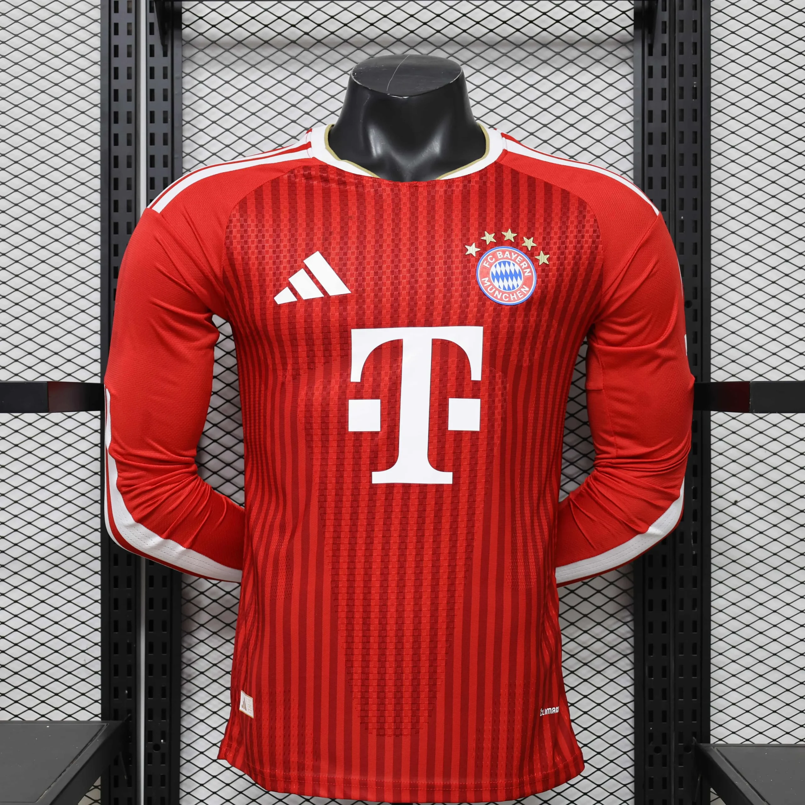 2026/2027 Player Long Sleeve Bayern Munchen Home Football Shirt 1:1 Thai Quality