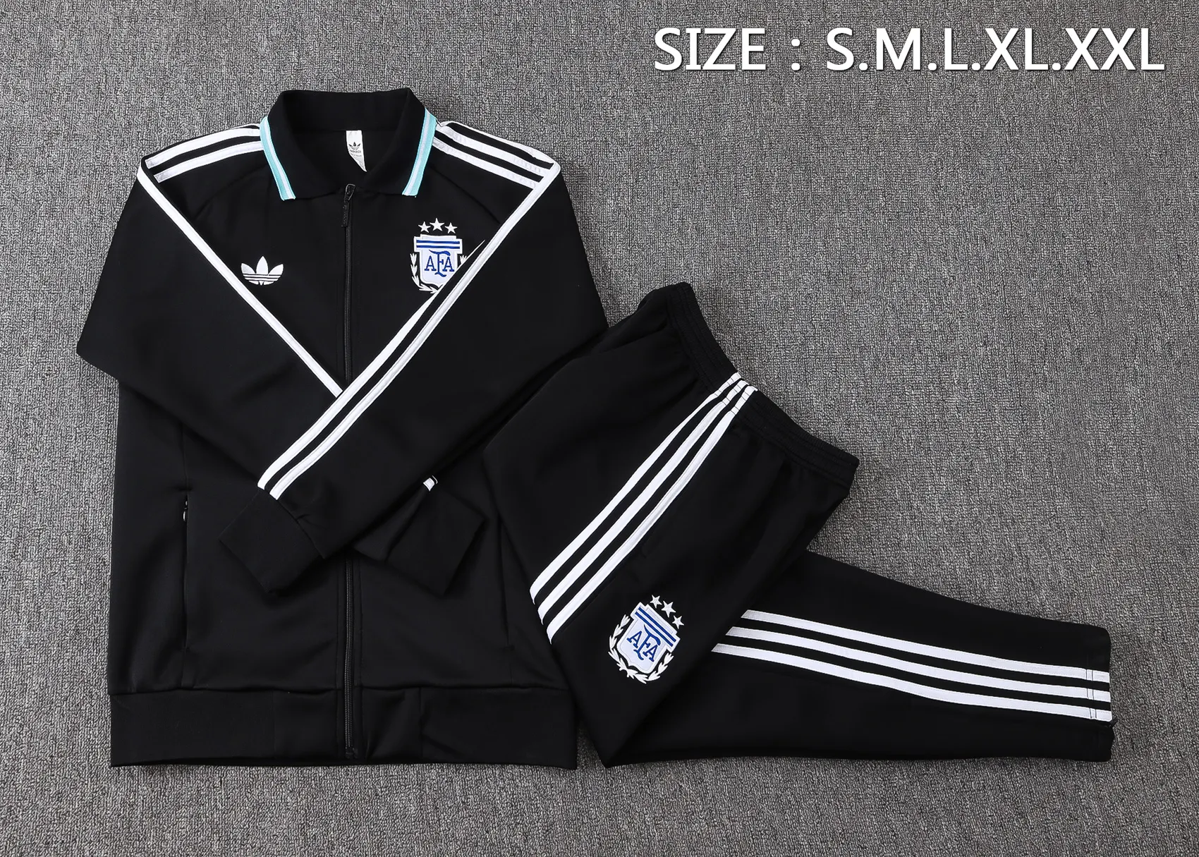 2026/2027 Argentina Long Zipped Jacket Training Suit Football Shirt - Image 5