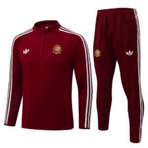 2026/2027 Spain Half-Pull Training Suit Football Shirt 1:1 Thai Quality Set