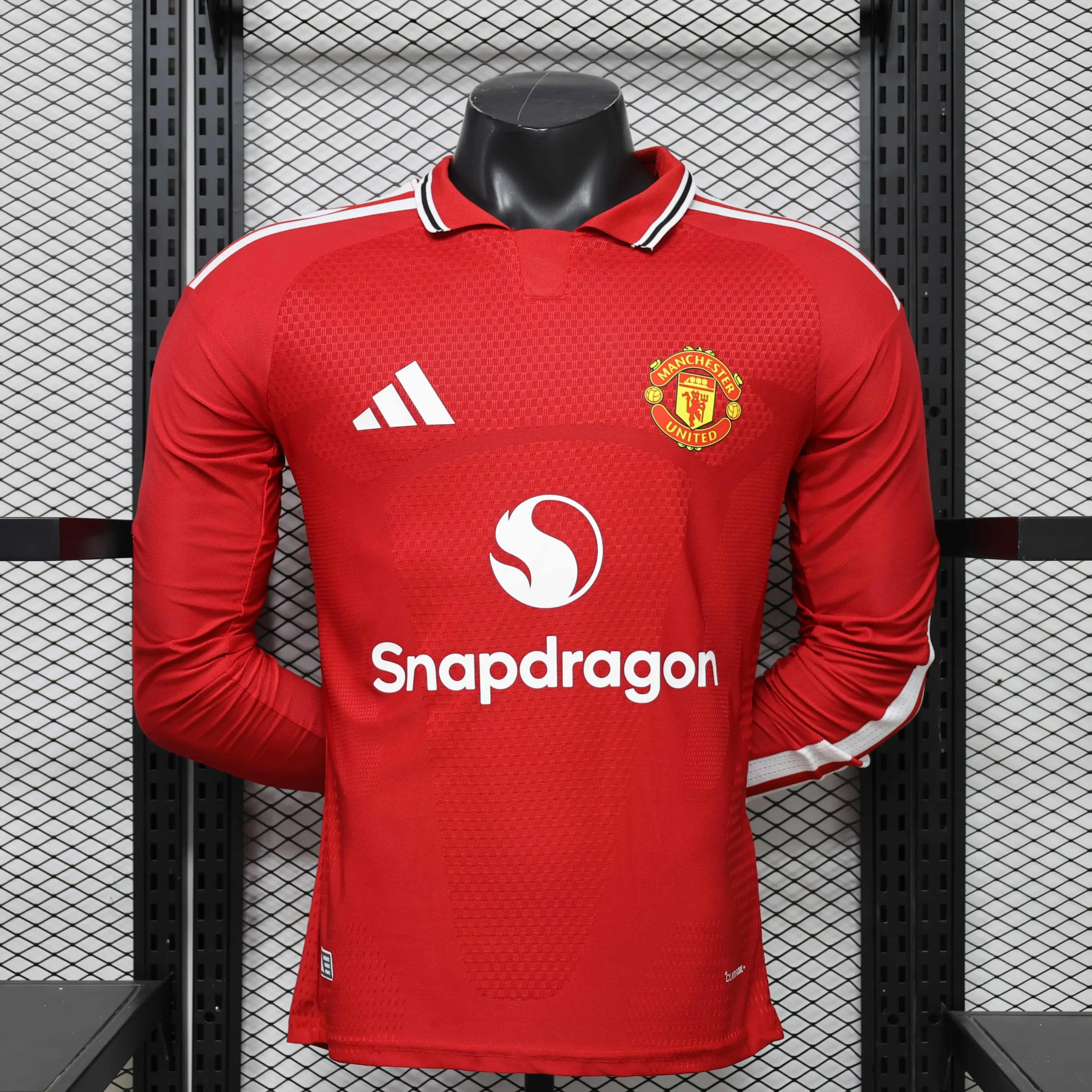 2026/2027 Player Long Sleeve Manchester United Home Football Shirt 1:1 Thai Quality