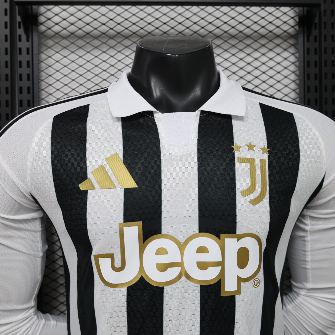 2026/2027 Player Juventus Home Long sleeve Soccer Jersey 1:1 Thai Quality - Image 3