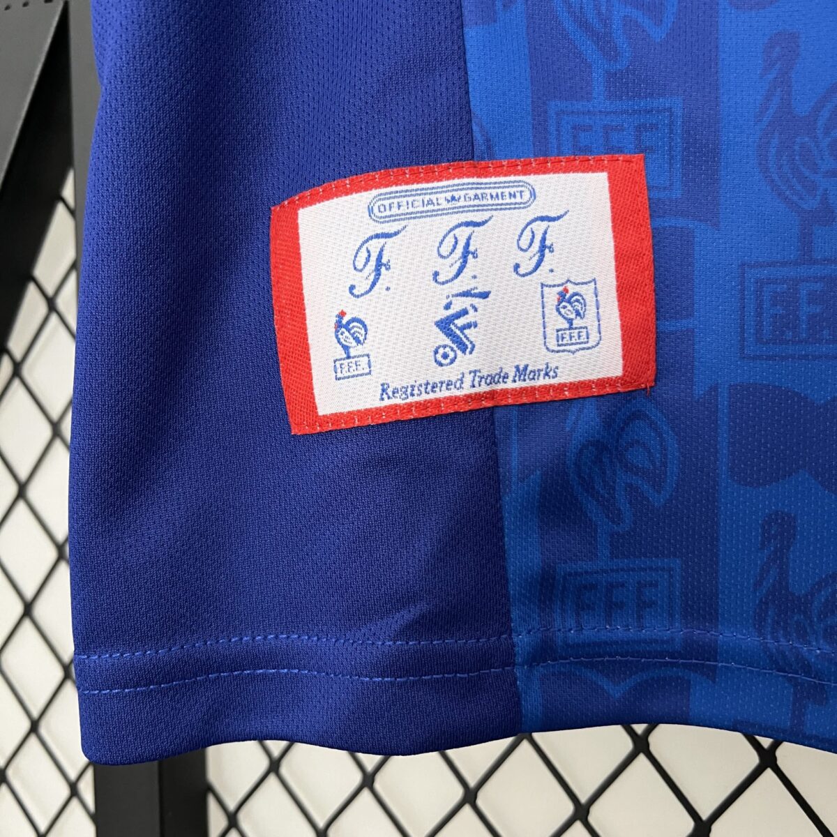 1996 Retro France Home Football Shirt 1:1 Thai Quality - Image 8