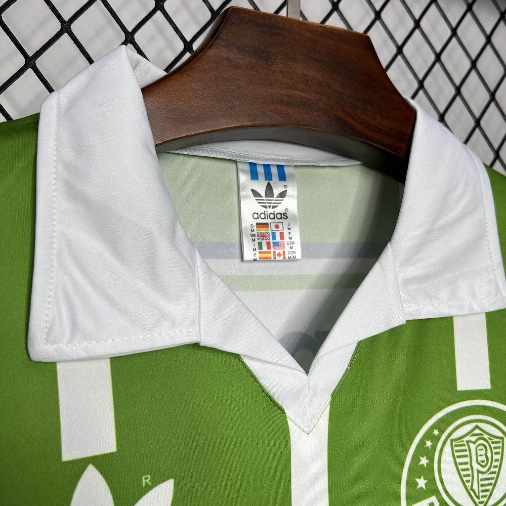 1992 Retro FC Palmeiras Home Football Shirt 1:1 Thai Quality - Image 4