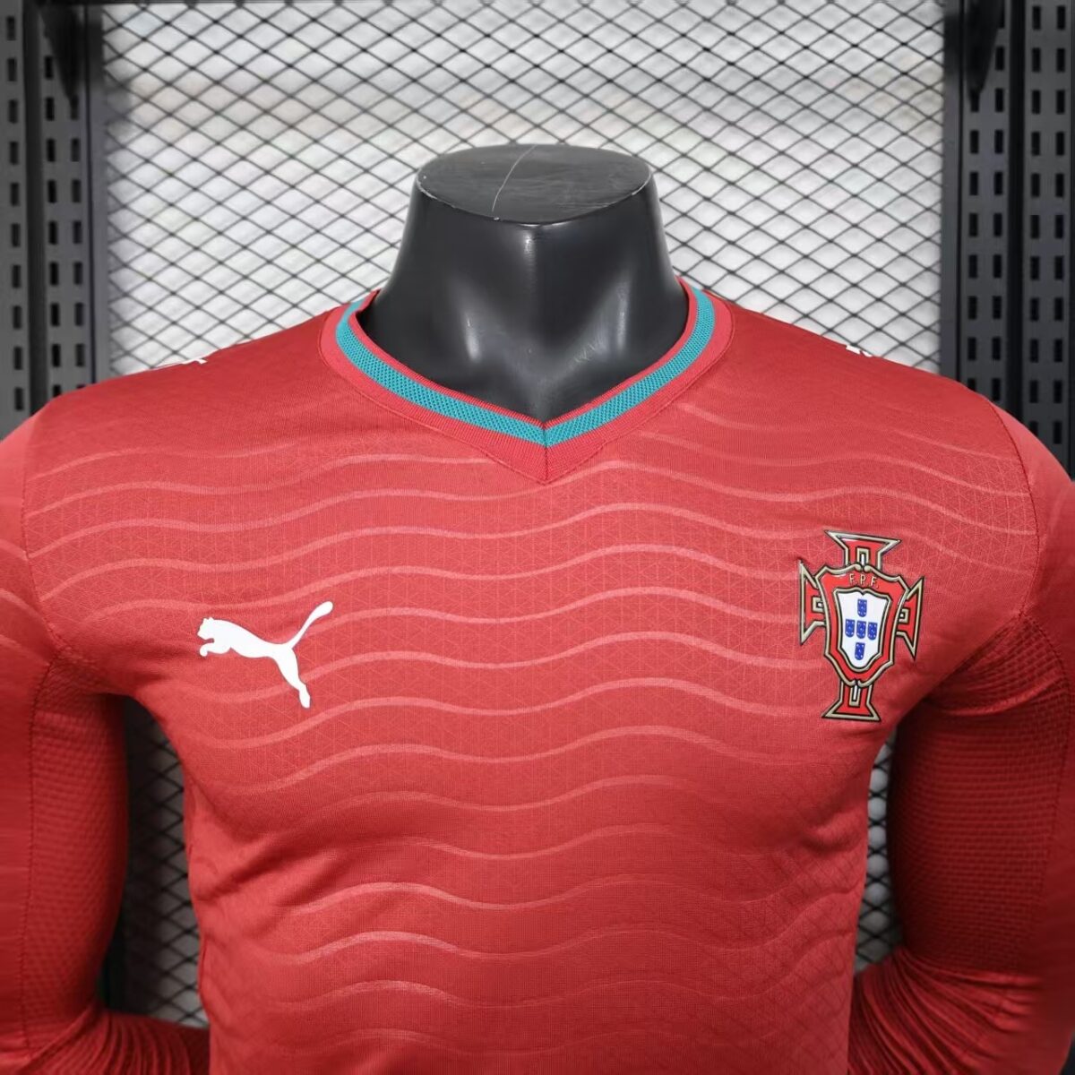 2026/2027 Players Long Sleeve Portugal Home Football Shirt 1:1Thai Quality - Image 3