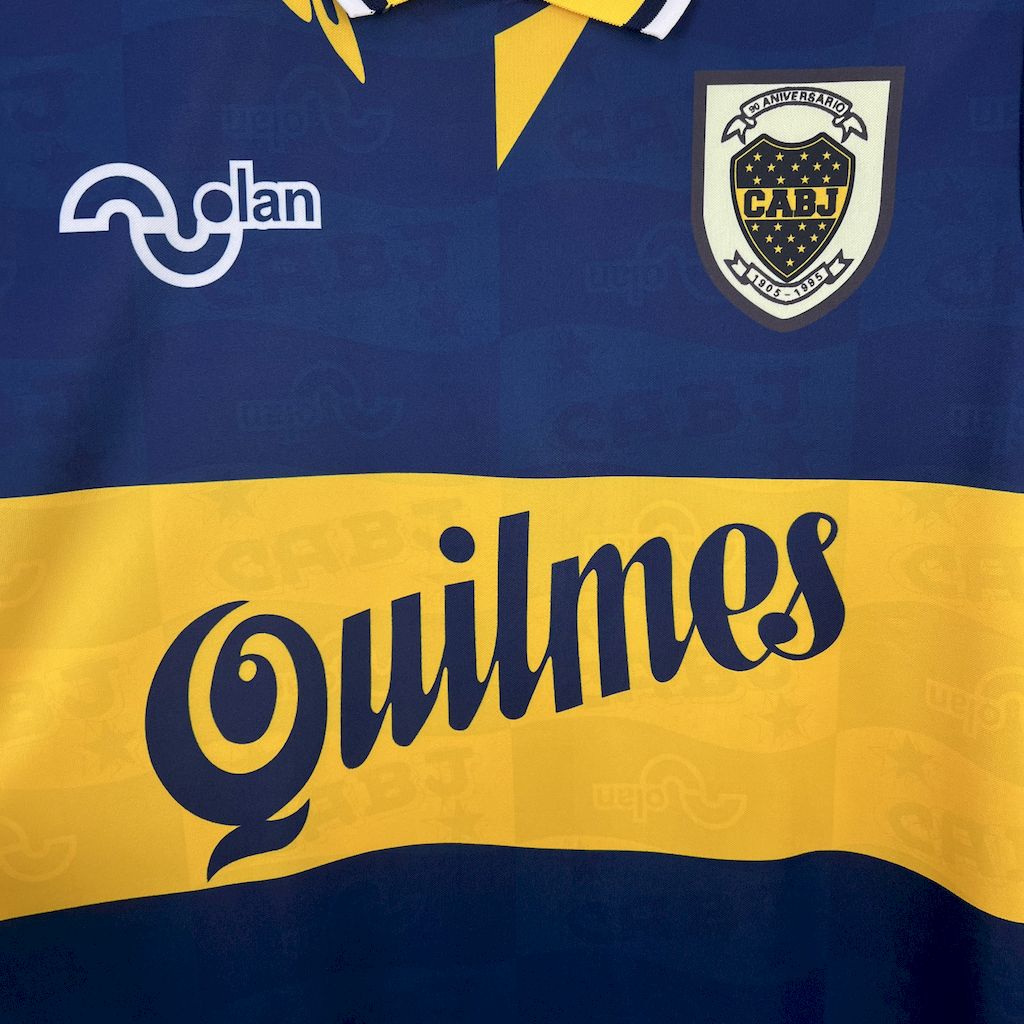 1995/1997 Retro Boca Juniors Home Football Jersey 1:1 Thai Quality - Image 4