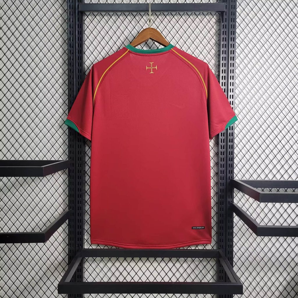 2006 Retro Portugal Home Football Shirt 1:1 Thai Quality - Image 2