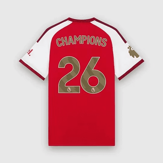 26/27 Arsenal Premier League Champions Home Kit