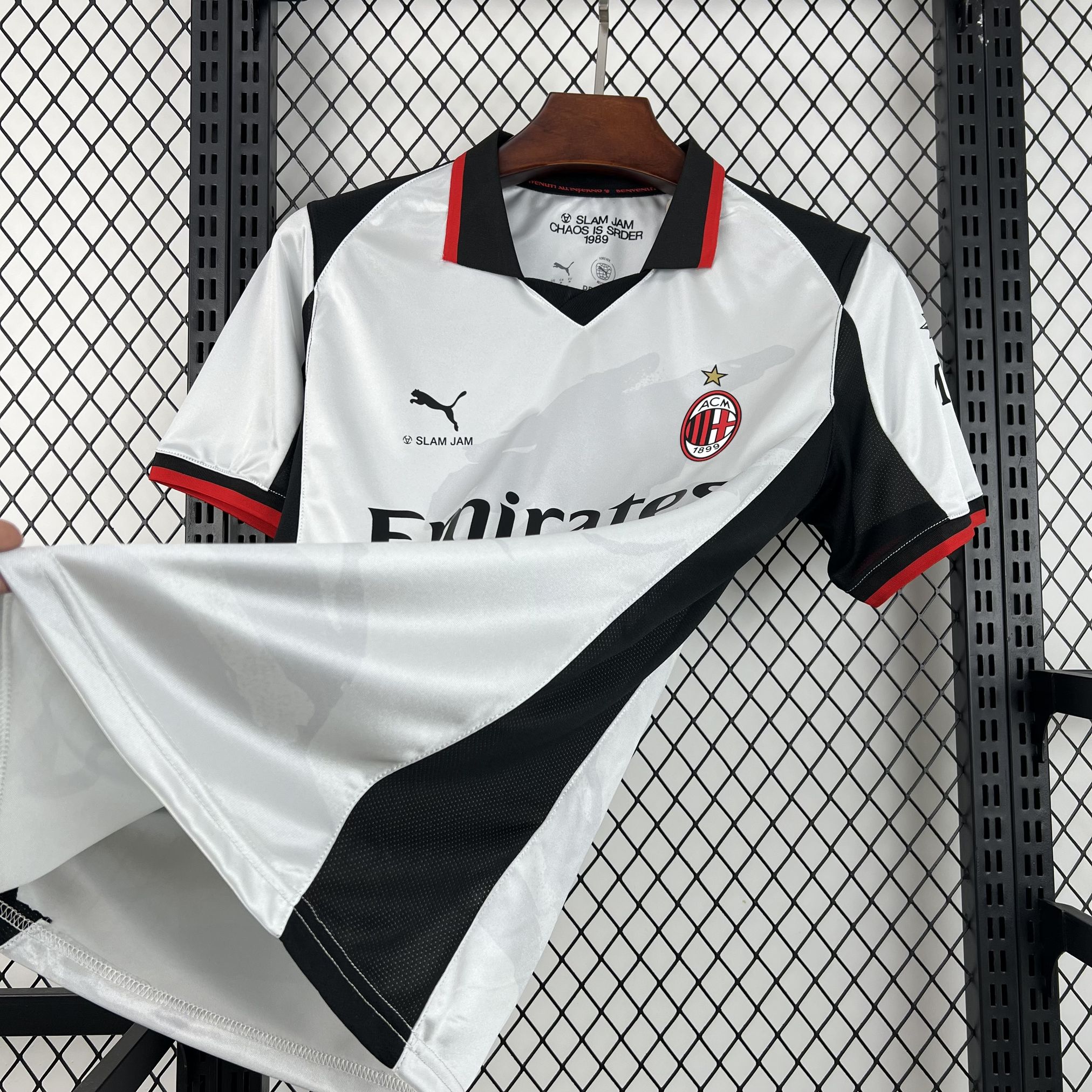 2026/2027 AC Milan x SLAM JAM Limited Football Shirt 1:1 Thai Quality - Image 3