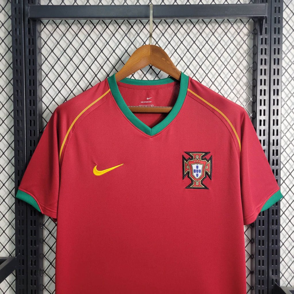 2006 Retro Portugal Home Football Shirt 1:1 Thai Quality - Image 4