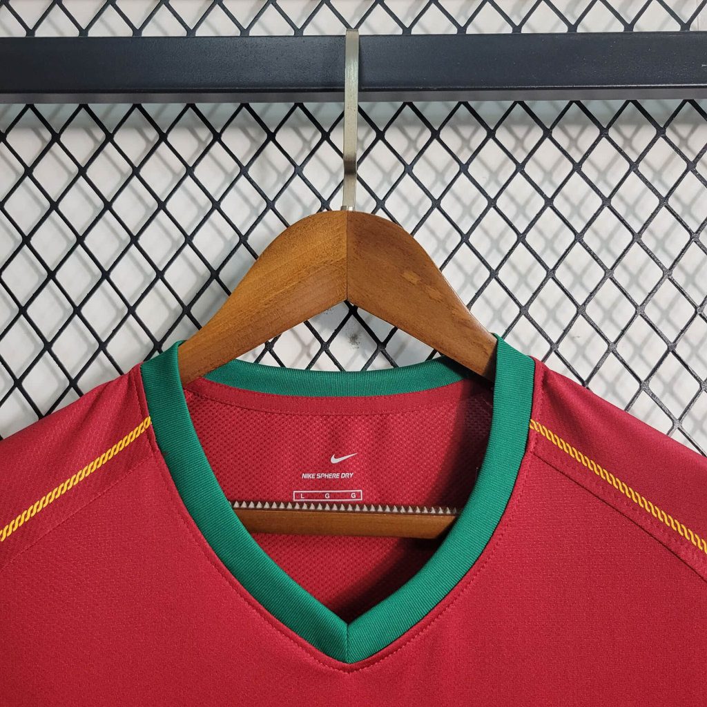 2006 Retro Portugal Home Football Shirt 1:1 Thai Quality - Image 9