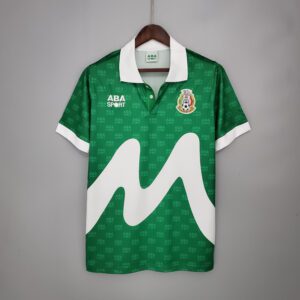 1995 Retro Mexico Home Soccer Jersey