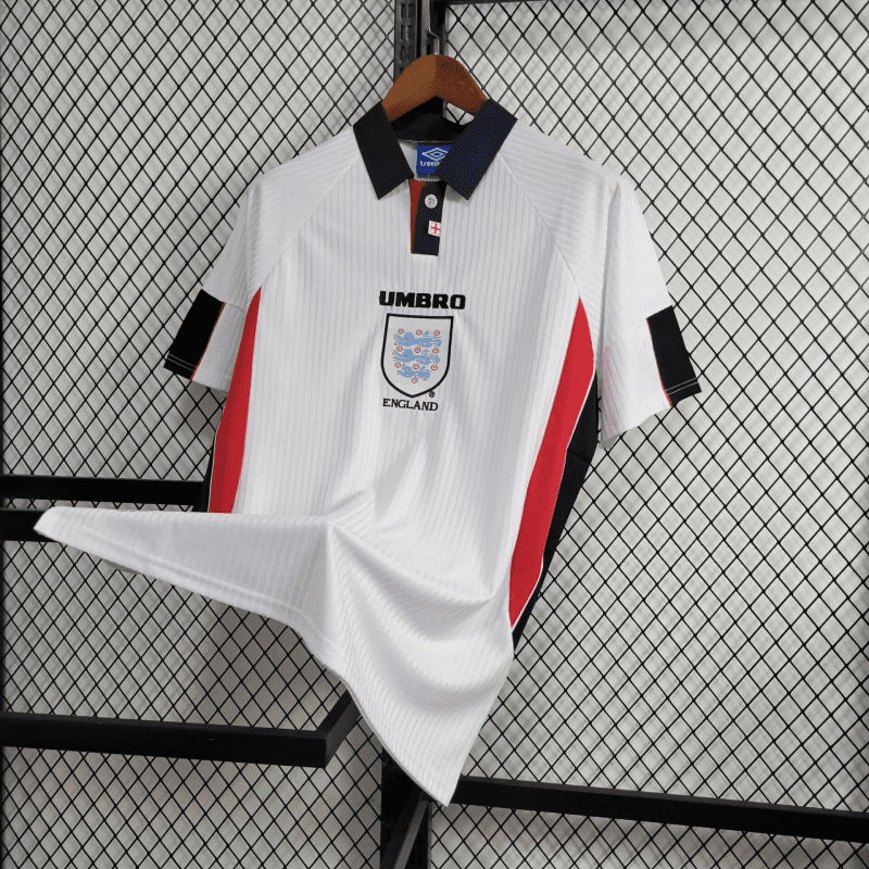 1998 Retro England Home Football Shirt 1:1 Thai Quality - Image 4