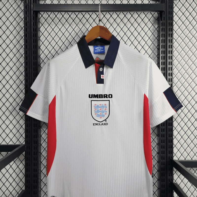1998 Retro England Home Football Shirt 1:1 Thai Quality - Image 3