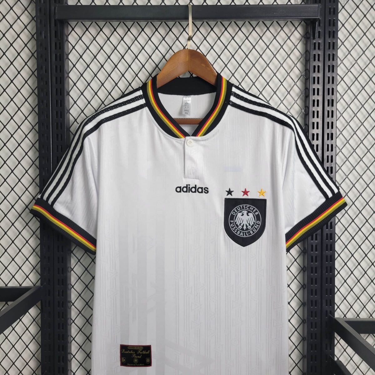 1996 Retro Germany Home Football Shirt 1:1 Thai Quality - Image 3