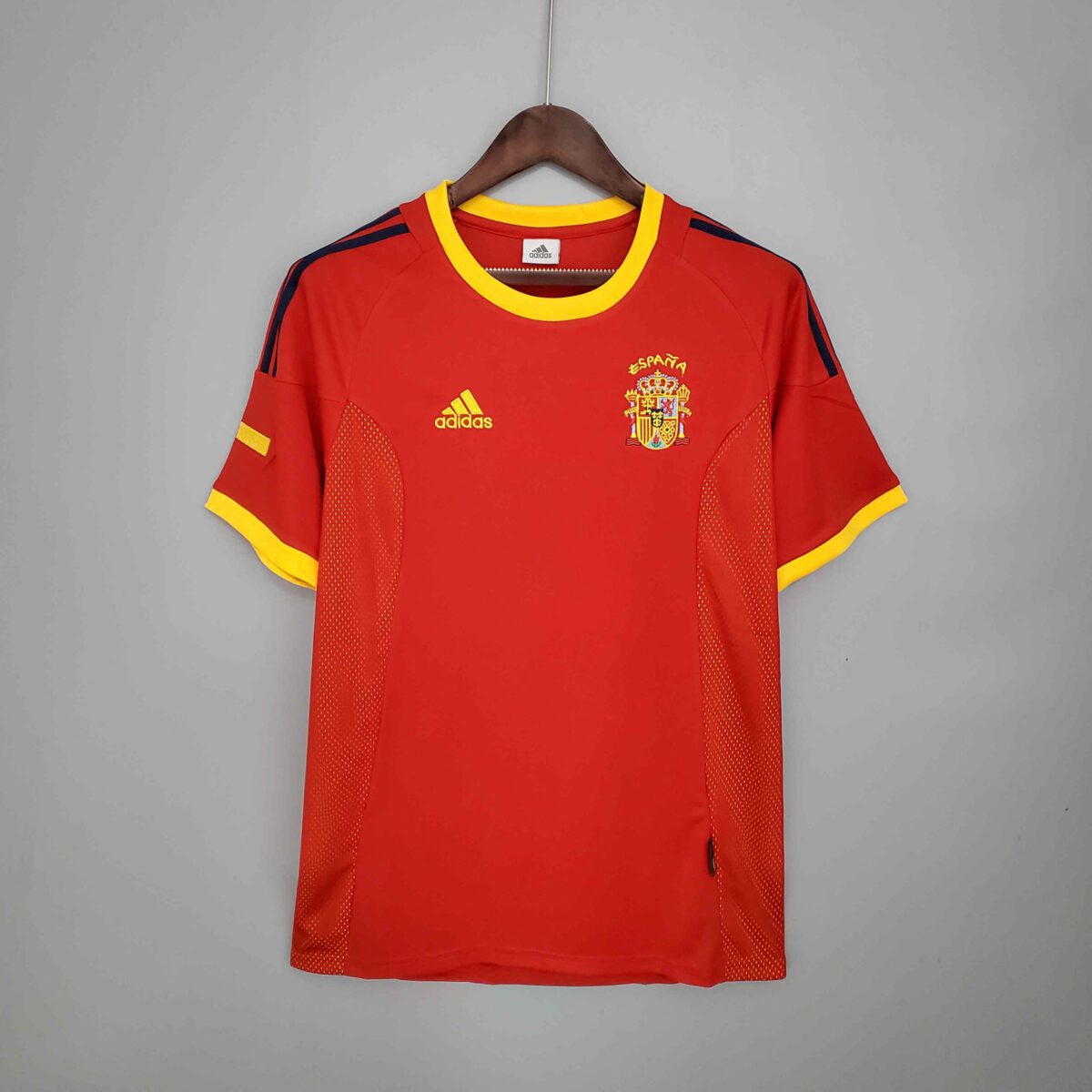2002 Retro Spain Home Football Shirt 1:1 Thai Quality