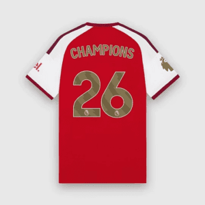 26/27 Player Version Arsenal Premier League Champions Home Kit