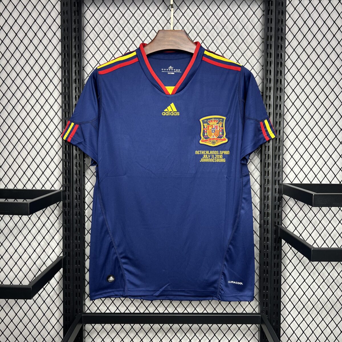 2010 Retro Spain Away Soccer Shirt