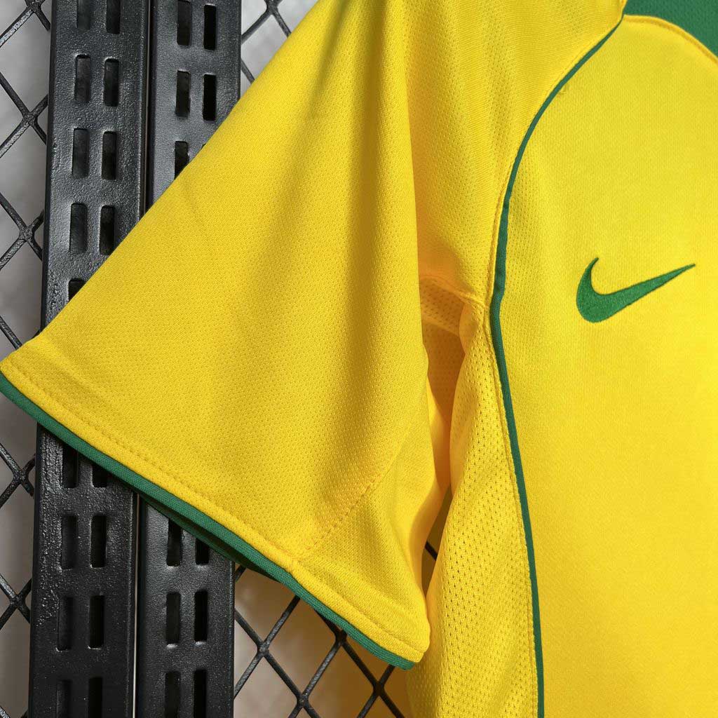 2004 Retro Brazil Home Soccer Jersey 1:1 Thai Quality - Image 5