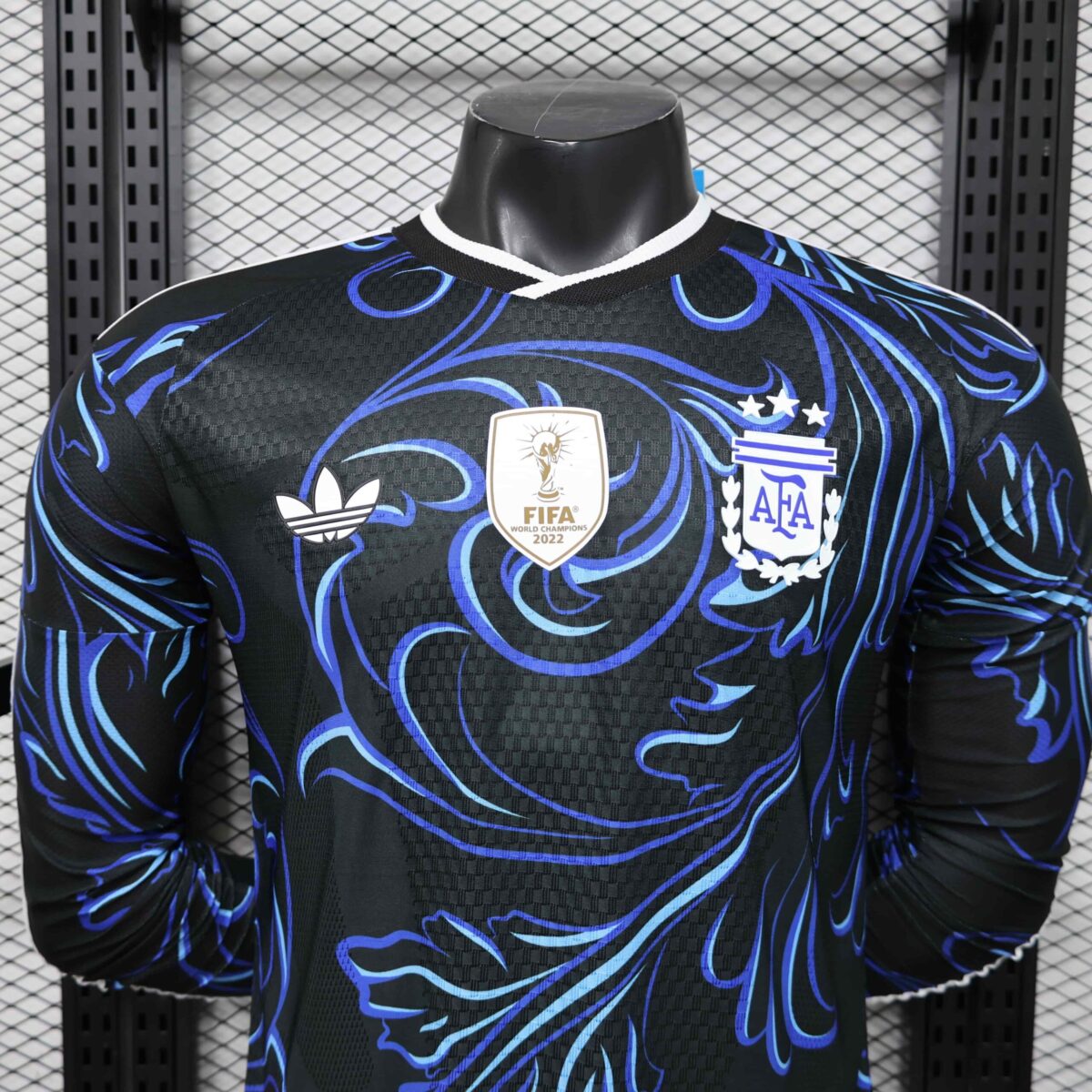 2026/2027 Long sleeve Player Argentina Away Soccer Jersey 1:1 Thai Quality - Image 3