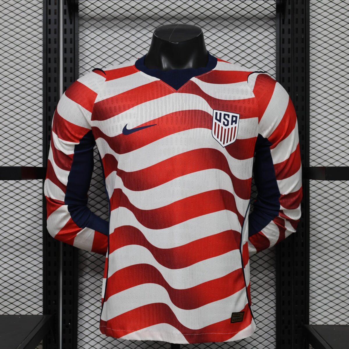 2026/2027 Player Long Sleeve United States National team Home Football Shirt 1:1 Thai Quality
