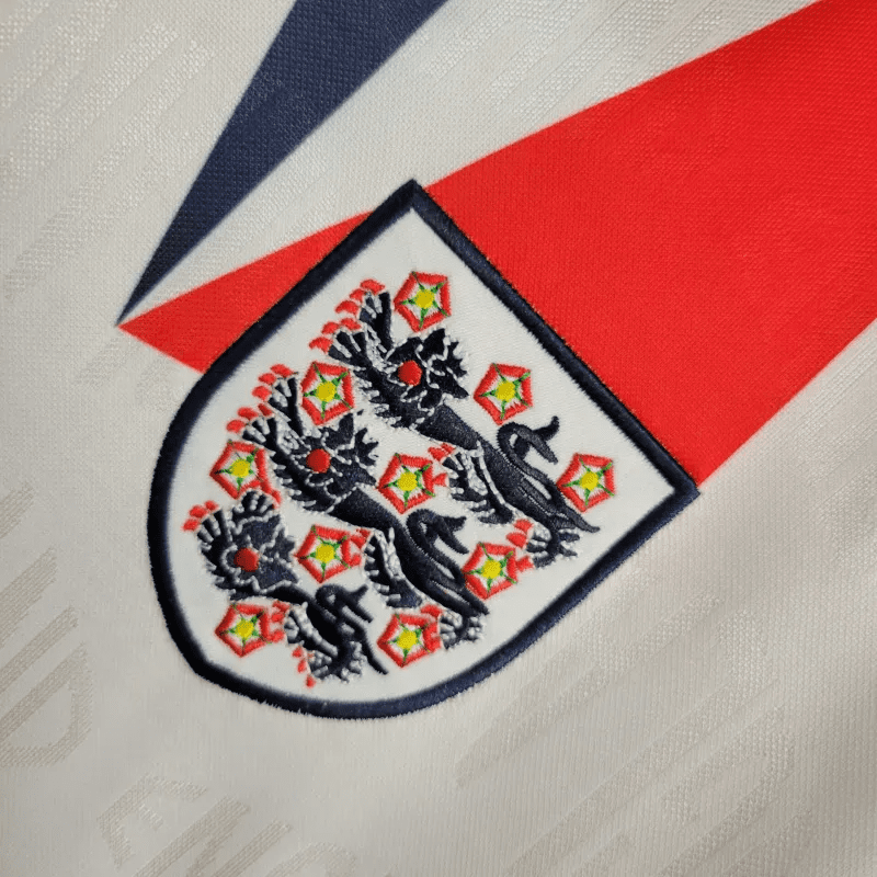 1992 Retro England Home Football Shirt 1:1 Thai Quality - Image 4