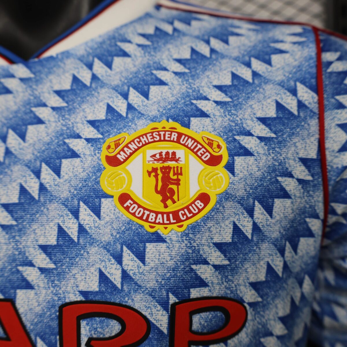 1990/1992 Retro Player Manchester United Away Football Shirt 1:1 Thai Quality - Image 5