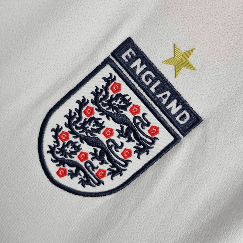 2006 Retro Long Sleeve England Home Football Shirt 1:1 Thai Quality - Image 5