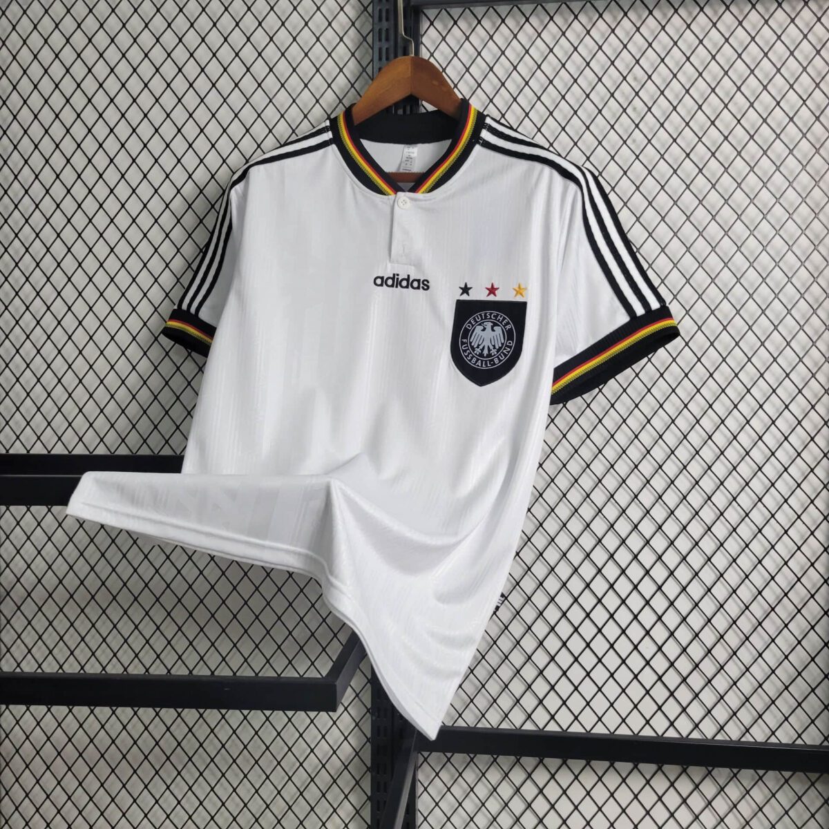 1996 Retro Germany Home Football Shirt 1:1 Thai Quality - Image 4