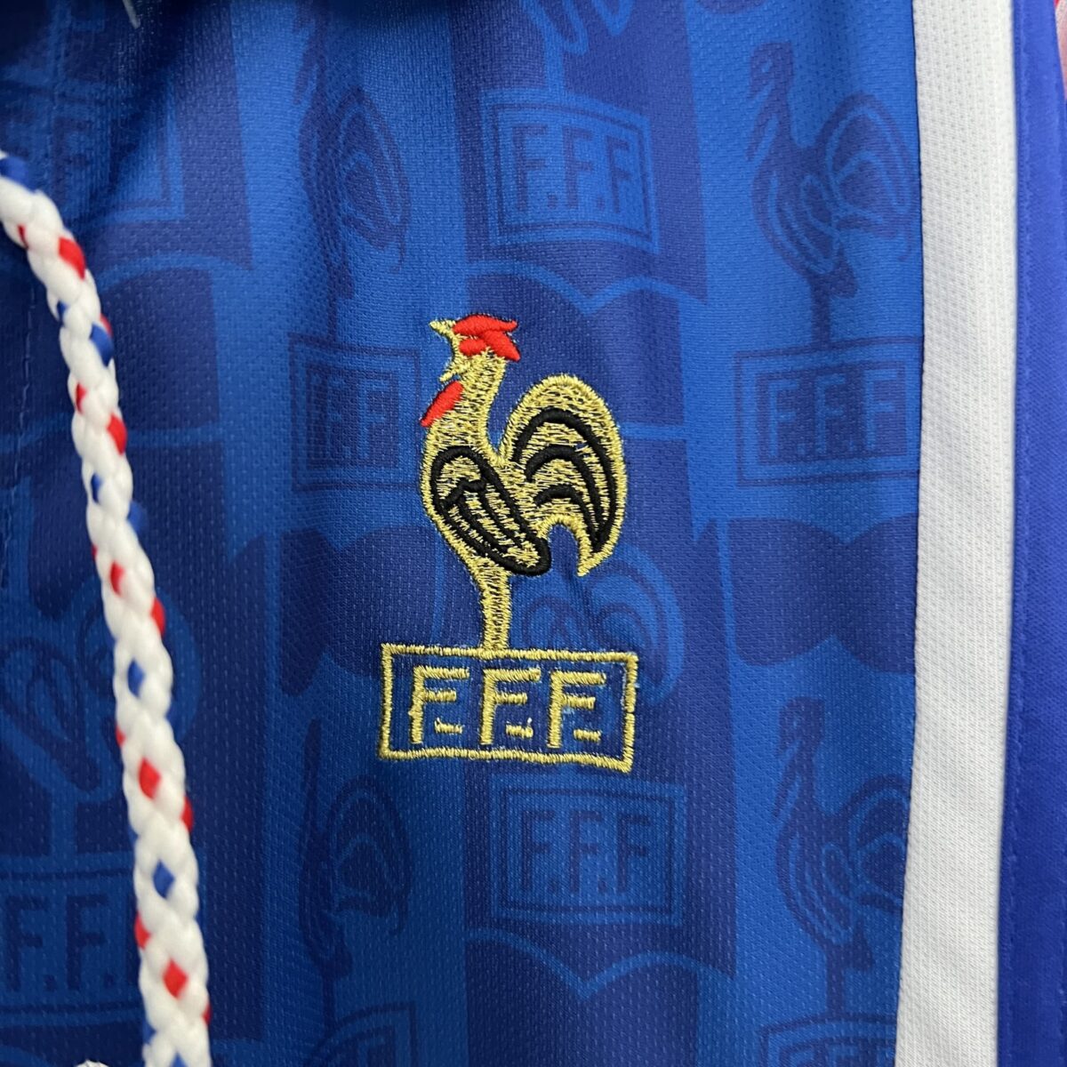 1996 Retro France Home Football Shirt 1:1 Thai Quality - Image 5