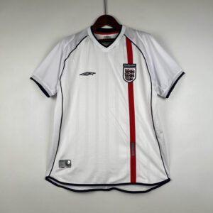 2002 Retro England Home Football Shirt 1:1 Thai Quality