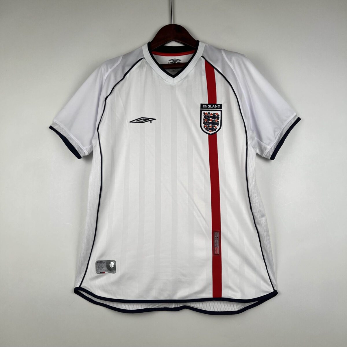 2002 Retro England Home Football Shirt 1:1 Thai Quality