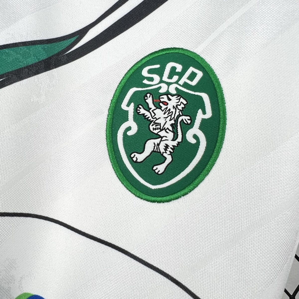 1994/1995 Retro Sporting Lisbon Home Football Shirt 1:1 Thai Quality - Image 3