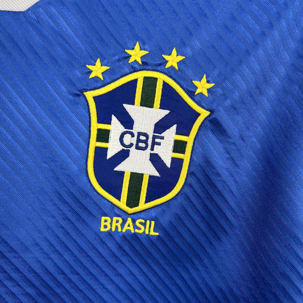 1994 Retro Brazil Away Soccer Jersey 1:1 Thai Quality - Image 4