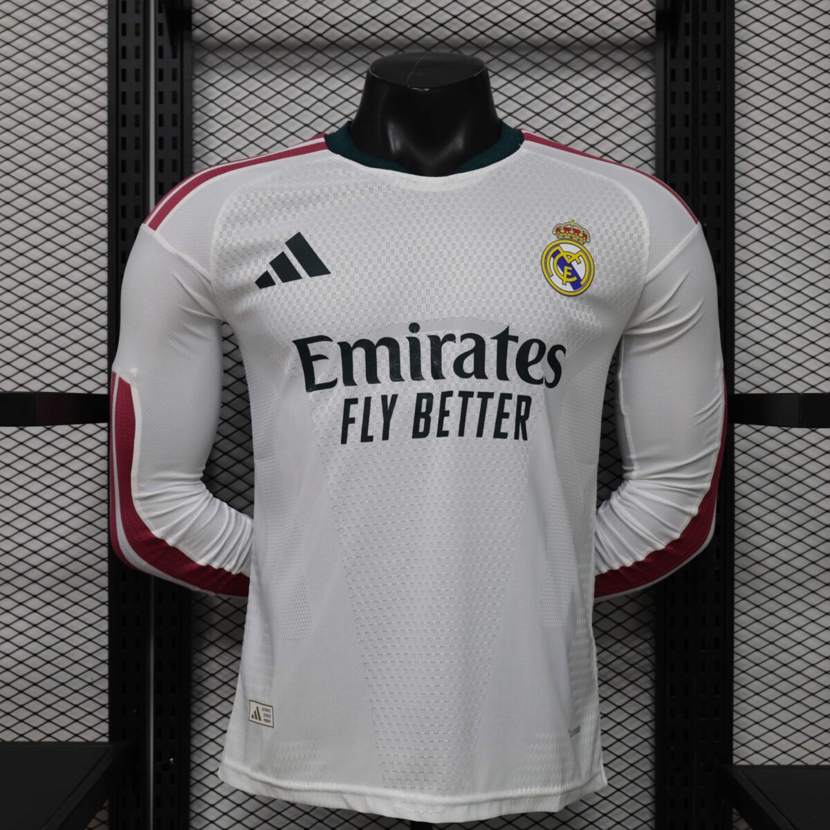 2026/2027 Long sleeves Player Real Madrid Home Football Shirt 1:1 Thai Quality