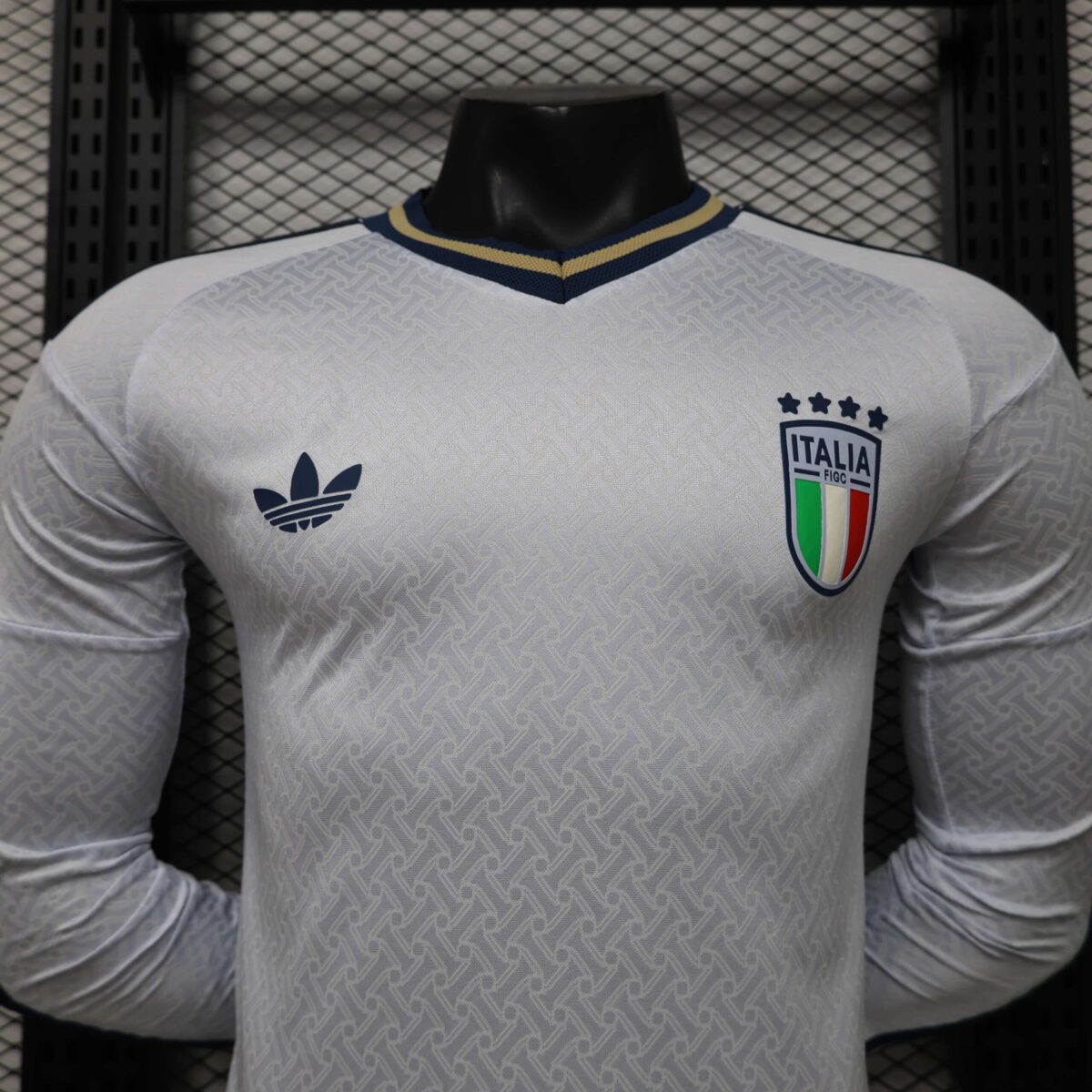 2026 Player Long Sleeve Italy FIFA Away Football Shirt 1:1 Thai Quality - Image 3